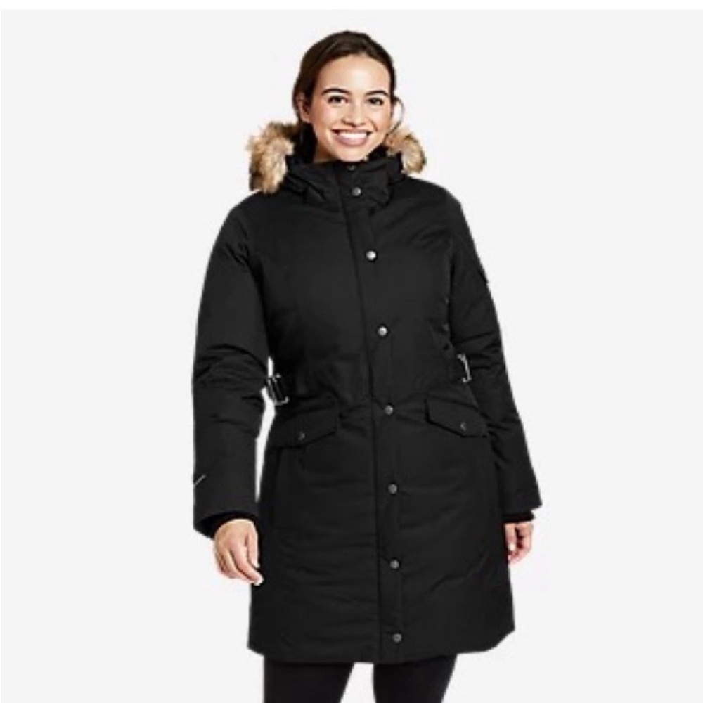 Eddie Bauer Superior Down Stadium Coat Gem